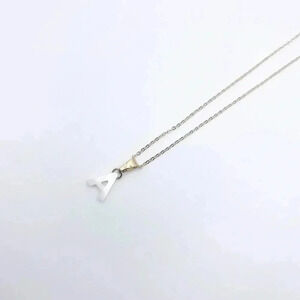 Letter Necklace | Minimalist Jewelry |